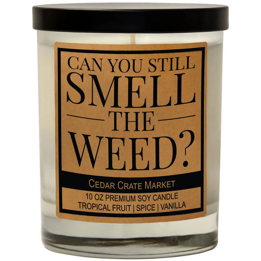 Can You Still Smell the Weed Candle