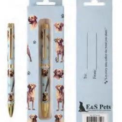 Labrador Yellow Ball Point Pen